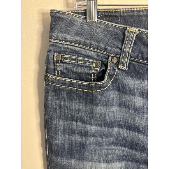 BKE Buckle Harper Bootcut Jeans Women 32XL Medium Wash Mid Rise Western Denim - Picture 5 of 14